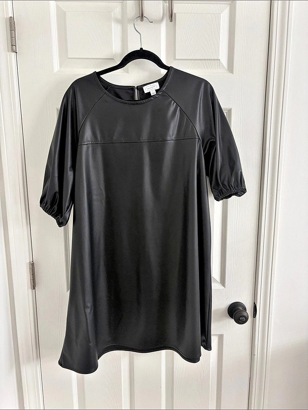 The Drop Black Mini Dress Like New